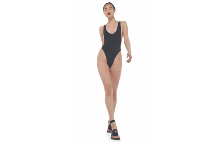 Black Norma Kamali Marissa Swimsuit